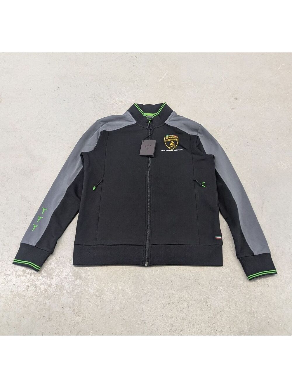 Lamborghini Squadra Corse Two Tone Athletic Jacket NWT